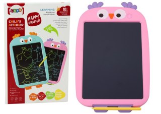 Tablica Do Rysowania Tablet Graficzny Ptak Rysik Różowy LEAN Toys