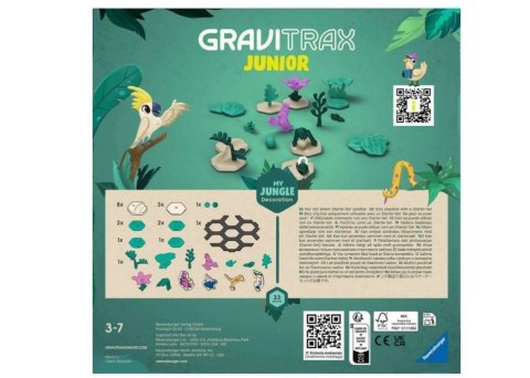 Gravitrax Junior Zestaw Uzupełniający Dżungla Ravensburger Polska