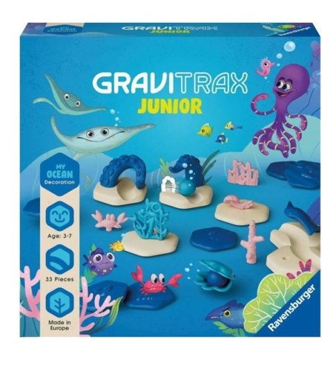 Gravitrax Junior Zestaw Uzupełniający Ocean Ravensburger Polska