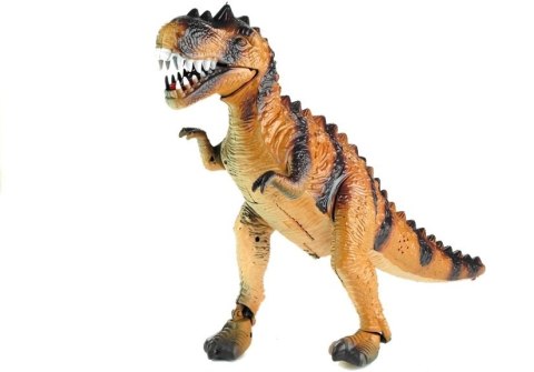 Duży Dinozaur na Baterie Chodzi Świeci 36 CM LEAN Toys