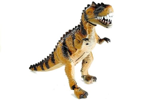 Duży Dinozaur na Baterie Chodzi Świeci 36 CM LEAN Toys