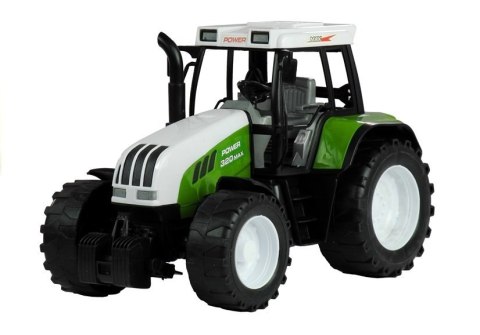 Duży Traktor z Przyczepą Akcesoria Ciągnik 65 cm LEAN Toys