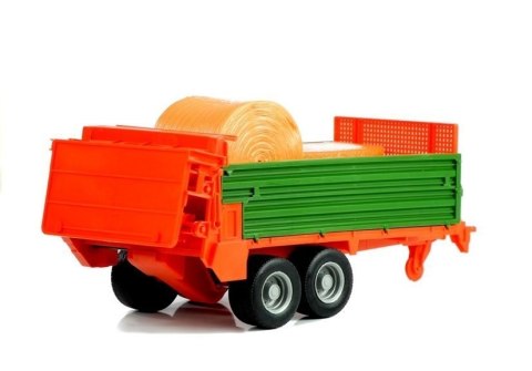 Duży Traktor z Przyczepą Akcesoria Ciągnik 65 cm LEAN Toys