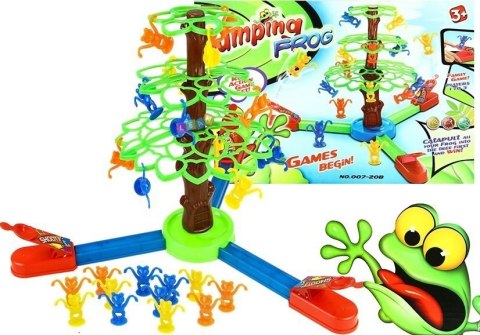 Gra Skaczace Żabki Wyrzutnie Jumping Frog LEAN Toys