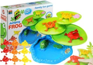 Gra Skaczące Żabki Żaby Jumping Frogs Pchełki LEAN TOYS