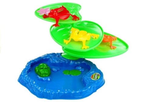 Gra Skaczące Żabki Żaby Jumping Frogs Pchełki LEAN TOYS