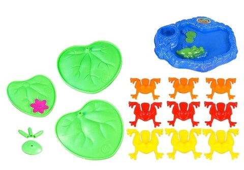 Gra Skaczące Żabki Żaby Jumping Frogs Pchełki LEAN TOYS