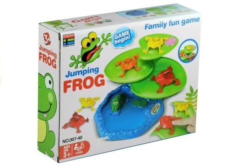 Gra Skaczące Żabki Żaby Jumping Frogs Pchełki LEAN TOYS