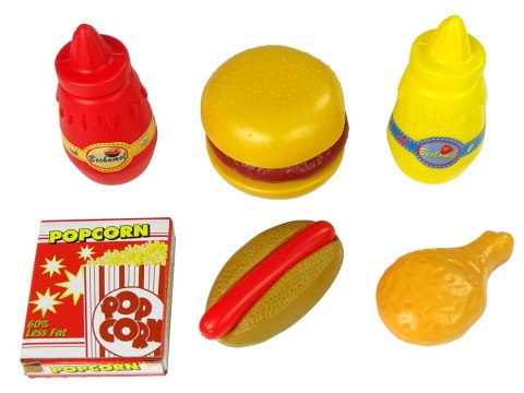 Kuchenka Mikrofalowa Mikrofalówka Hamburger Hot Dog Akcesoria LEAN Toys