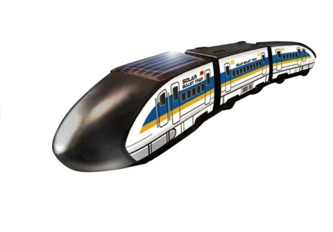 Zabawka Edukacyjna Pociąg Solarny Bullet Train LEAN Toys