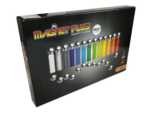 Zestaw Magnastix Klocki Magnetyczne 560 + Tablica LEAN Toys