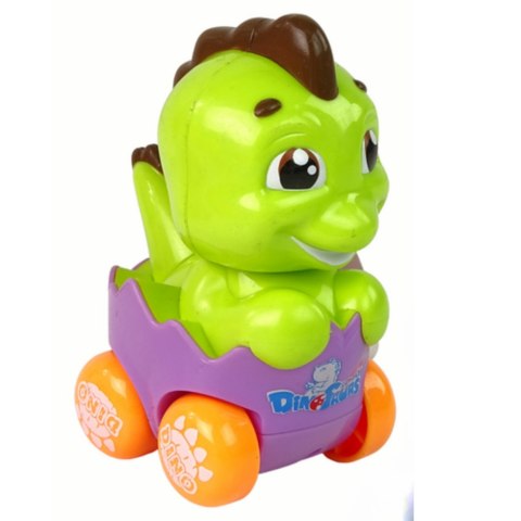 Auto Dinozaur W Jajku Dino Autko Nakręcany LEAN TOYS