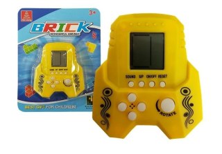 Gra Elektroniczna Tetris Bricks Rakieta Żółta LEAN Toys