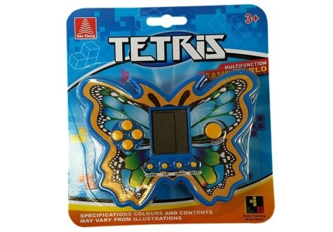 Gra Elektroniczna Tetris Motyl Niebieski LEAN TOYS