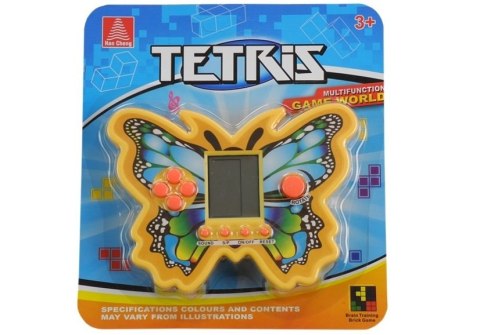 Gra Elektroniczna Tetris Motyl Żółty LEAN Toys