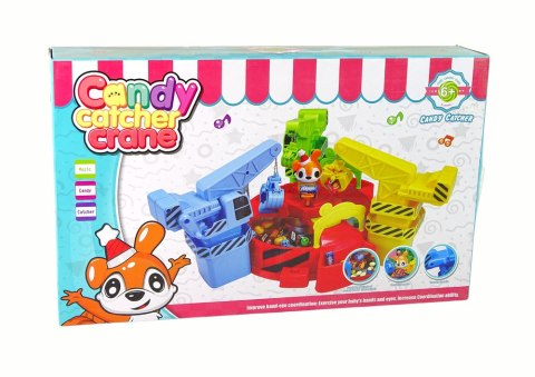 Gra Łapacz Słodyczy Obrotowy Dźwięk LEAN Toys