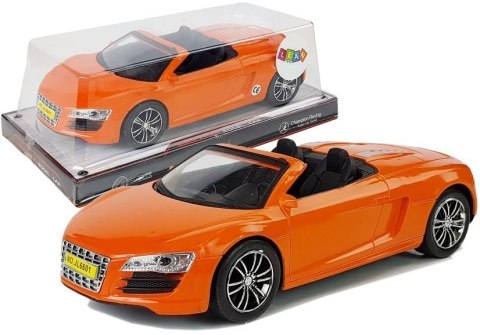 Autko z Napędem Frykcyjnym Kabriolet Pomarańczowe 1:18 LEAN Toys