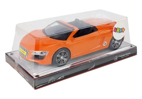 Autko z Napędem Frykcyjnym Kabriolet Pomarańczowe 1:18 LEAN Toys