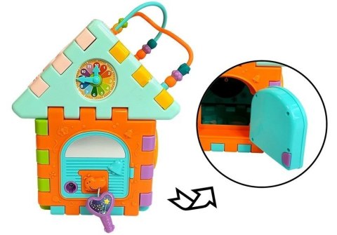 Domek edukacyjny dla Niemowlaka Sorter Labirynt LEAN Toys