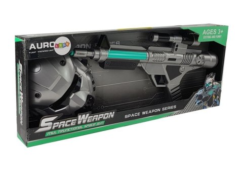 Pistolet Laserowy Zestaw Kosmiczny Space z Maską LEAN Toys