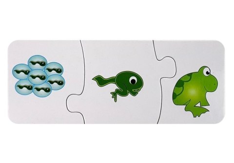 Puzzle Edukacyjne Układanka Nauka 10 Połączeń LEAN TOYS