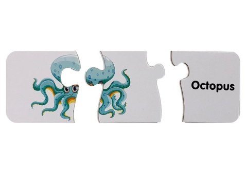 Puzzle Edukacyjne Układanka Świat Oceanów 10 Połączeń LEAN TOYS