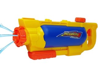 Pistolet na Wodę ze Zbiornikiem 1450 ml Żółto- Niebieski LEAN Toys