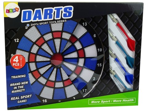 Tarcza Do Gry Dart Rzutki Lotki LEAN Toys