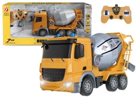 Auto Betoniarka R/C Zdalnie sterowana Gruszka Auto Budowlane LEAN Toys