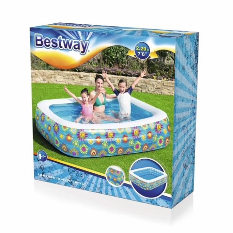 Basen Dmuchany Kwiaty 229 x 152 x 56 cm Bestway 54120 Bestway