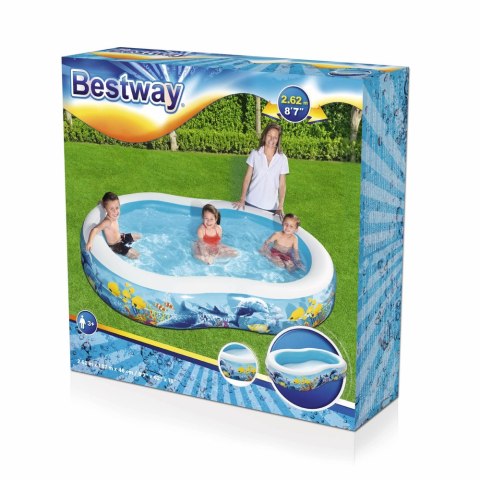 Basen Dmuchany Ocean 262 x 157 x 46 cm Bestway 54118 Bestway