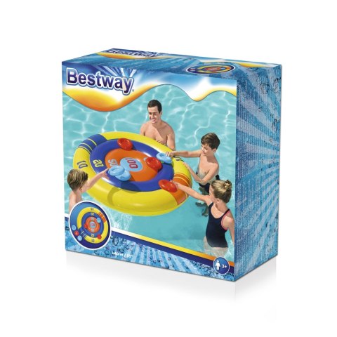 Dmuchana Gra Basenowa Zręcznościowa Tarcza, Frisbee 140 cm Bestway 52566 Bestway