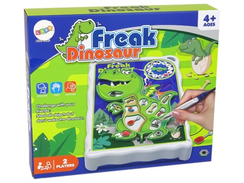 Gra Zręcznościowa Szalony Dinozaur Plansza LEAN Toys