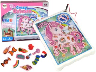 Gra Zręcznościowa Szalony Jednorożec Plansza LEAN Toys