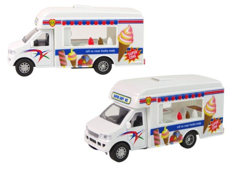 Auto Camper Lodziarnia Fast-Food Resoraki Napęd Frykcyjny 2 Modele LEAN Toys