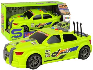 Auto Sportowe Wyścigowe 1:16 Zielony Dźwięk LEAN Toys