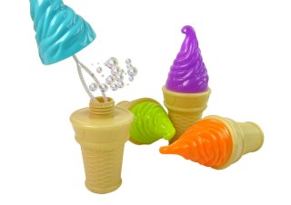 Bańki Mydlane Lody 4 Kolory 80ml LEAN TOYS