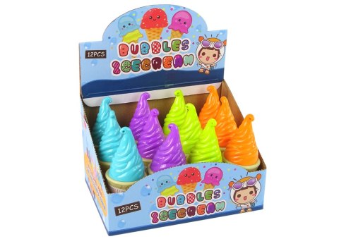 Bańki Mydlane Lody 4 Kolory 80ml LEAN TOYS