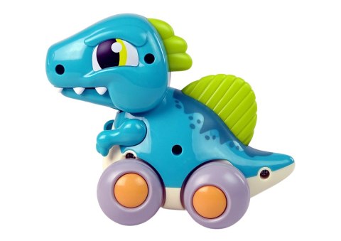 Dinozaur Na Kółkach Niebieski Figurka Spinosaurus LEAN Toys