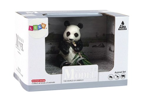 Figurka Kolekcjonerska Panda Wielka z Bambusem LEAN Toys