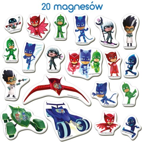 Zestaw Magnesów Pidżamersi Pjmasks ME 5031-32 LEAN Toys