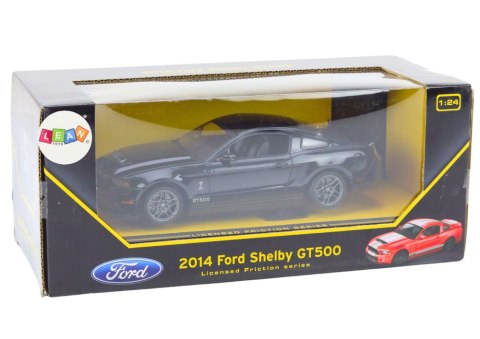 Auto Ford Shelby GT500 W Skali 1:24 Napęd Czarny LEAN Toys