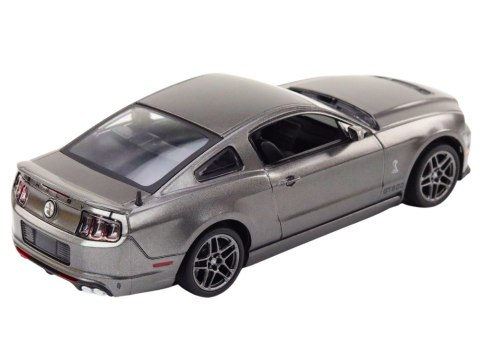 Auto Ford Shelby GT500 W Skali 1:24 Napęd Srebrny LEAN Toys