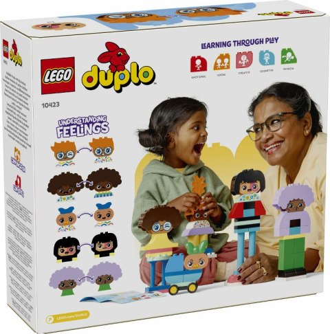 Klocki LEGO DUPLO TOWN Ludziki Z Emocjami 71 Elementów 10423 LEGO