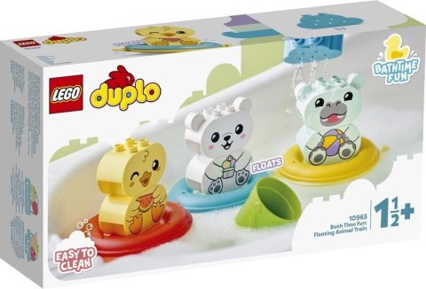 Klocki LEGO DUPLO Zabawa W Kąpieli: Pływający Pociąg Ze Zwierzątkami P4 10965 LEGO