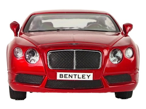 Samochód Bentley 1:24 Napęd Frykcyjny Czerwony LEAN Toys