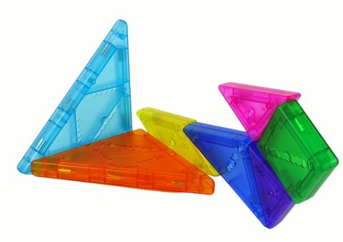 Układanka Tangram 7 Magnetycznych Klocków LEAN Toys