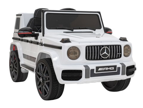 Mercedes AMG G63 Autko na akumulator dla dzieci Biały