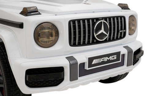 Mercedes AMG G63 Autko na akumulator dla dzieci Biały