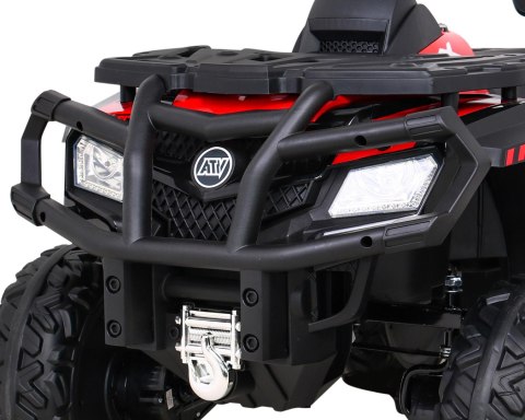 Quad XT-Speed dla dzieci Czerwony + Napęd 4x4 + EVA + Wolny Start + Radio MP3 + LED